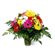bouquet of gerberas and chrysanthemums. Saratov