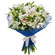 bouquet of white orchids. Saratov
