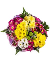 bouquet of spray chrysanthemums