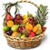 fruit basket with pineapple. Saratov